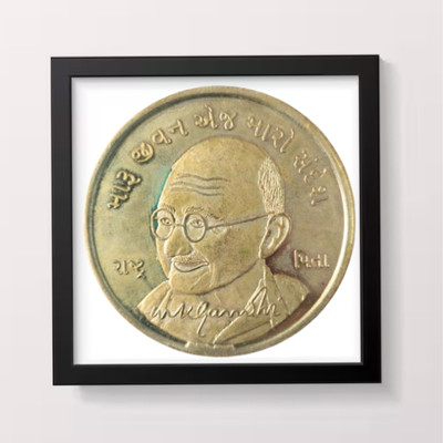 oldcoin Indian 2 Rupees Commemorative Coin (1947-1997) - 50th Independence Anniversary Medieval Coin Collection(1 Coins)