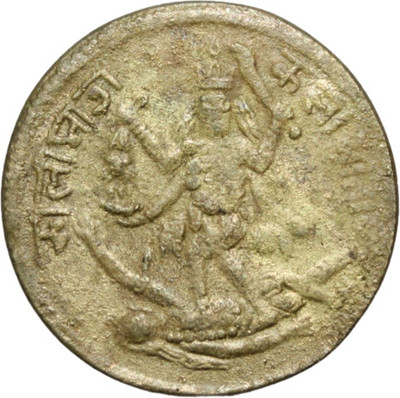 newway Ancient Period Kaali Maa and Radha Krishan Collectible Old and Rare Coin Ancient Coin Collection(1 Coins)