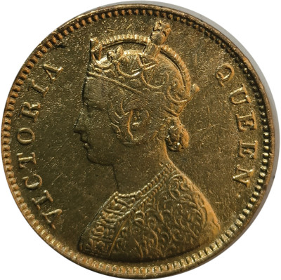 NISARA COLLECTIBLES One Quarter Anna India 1862 victoria queen Ancient Coin Collection(1 Coins)