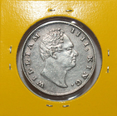 Eshop Both Side William 4th One Rupee British India Fancy Silverplated Collecting Coin Medieval Coin Collection(1 Coins)