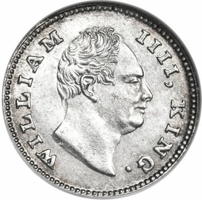 oldcoin 1835 1/4 Rupee William IV Coin Medieval Coin Collection(1 Coins)