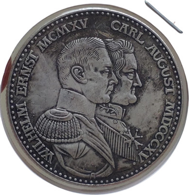 COINS WORLD 100th Anniversary of the Grand Duchy of Saxe-Weimar-Eisenach Modern Coin Collection(1 Coins)
