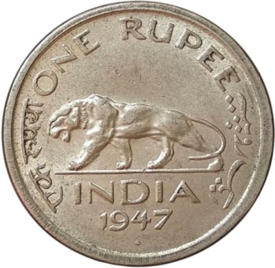 anant collection Rare India 1 Rupee 1947 George VI 1 Numismatic Coins Ancient, Medieval Coin Collection(1 Coins)
