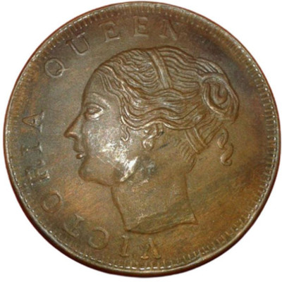 Sanjay Online Store WATCH STOPPER 'MAGNETIC EFFECT ' VICTORIA QUEEN ONE RUPEE 1839 MAGNETIC EFFECT Ancient Coin Collection(1 Coins)