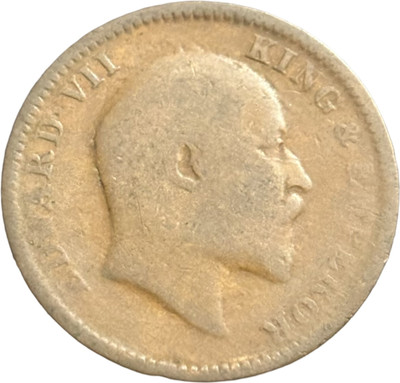 NUMISG 1908 Quarter Anna Edward VII X Rare British india Coin Medieval Coin Collection(1 Coins)