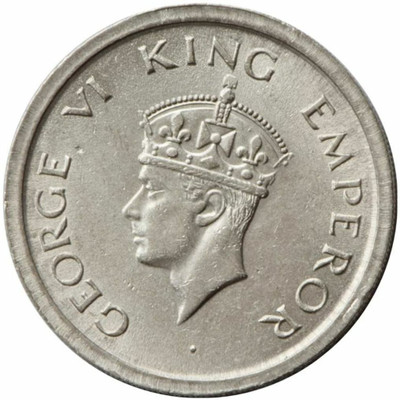 oldcoin One Rupee Coin King George VI 1939 Medieval Coin Collection(1 Coins)