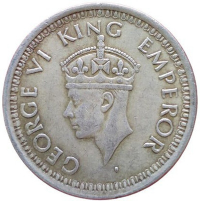 COINS WORLD 1939 ONE RUPEE KING GEROGE RARE COIN Modern Coin Collection(1 Coins)
