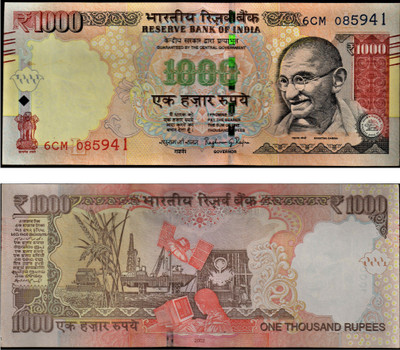 oldcoinwala 1000 RS Note Original Note Frame – Both-Side Display for Home Décor Ancient Coin Collection(11 Coins)