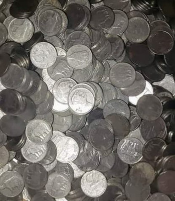 PMW Rhino 25 PAISE 100 COIN ALL MIXED YEAR 1988 to 2012 Medieval Coin Collection Medieval Coin Collection(100 Coins)