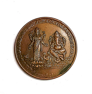 NISARA COLLECTIBLES UK ONE ANNA LORD GANESH LAXMI EIC 1818 Ancient Coin Collection(1 Coins)