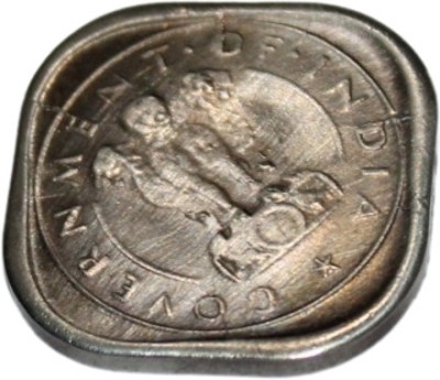 Prideindia 2 Annas (1955) India Old and Rare Coin Ancient Coin Collection(1 Coins)