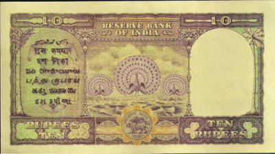 oldcoinwala 10 Rs King George 3 Peacock Note Original Note Frame Both-Side Display for Home Ancient Coin Collection(8 Coins)