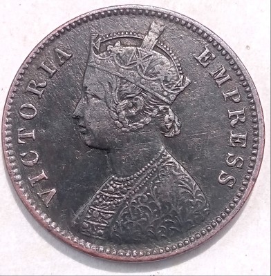 Naaz Rare Collection Victoria Empress One Quarter Anna India Ancient Coin Collection(1 Coins)