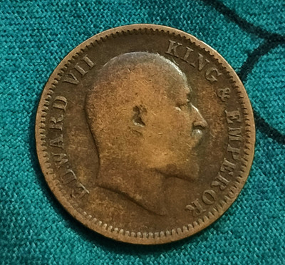 jaya collection Rare One Quarter Anna Edward VII Emperor Modern Coin Collection(1 Coins)