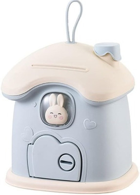 DC DECORIO- A UNIQUE PRODUCT RANGE Rabbit Home Piggy Bank Modern Coin Collection(0 Coins)