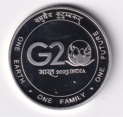 GODHOOD 100 Rupee Collectible Memorable Token Coin (G20 2023 India) Ancient Coin Collection(1 Coins)