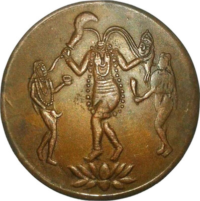 Sanjay Online Store MAA CHINMASTIKA ONE ANNA COPPER Ancient Coin Collection(1 Coins)