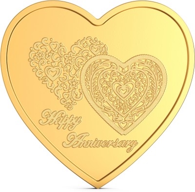 Joyalukkas Happy Anniversary 24 (999) K 5 g Gold Bar