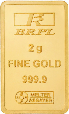 Bangalore Refinery 2 g Bar 24 (9999) K 2 g Gold Bar
