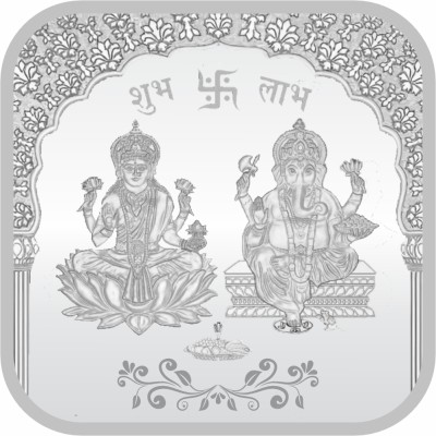 Sikkawala BIS Hallmarked Laxmi Ganesh 999 Silver Coin 20 gm S 999 20 g Silver Coin