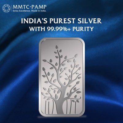 MMTC-PAMP India Pvt Ltd Banyan Tree S 9999 100 g Silver Bar