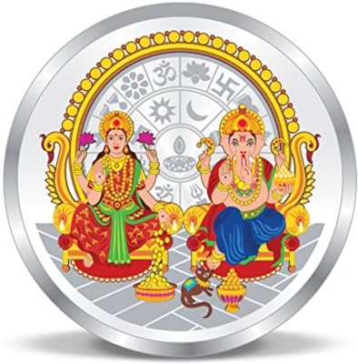 Precious Moments Ganesh & Lakshmi JI 24 (999) K 10 g Silver Coin