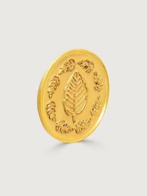 Mia by Tanishq Mia 24 Karat Tulsi 24 (9999) K 0.5 g Gold Coin