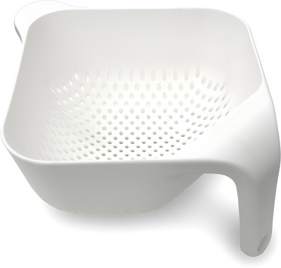 ACTIONWARE Vegetable and Fruit Draining Basket Strainer Sieve(Multicolor Pack of 1)