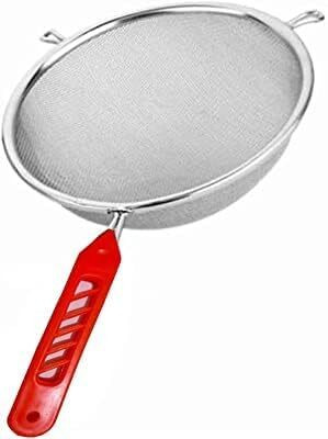 Divya group Soup Strainer Collapsible Strainer(Silver Pack of 1)