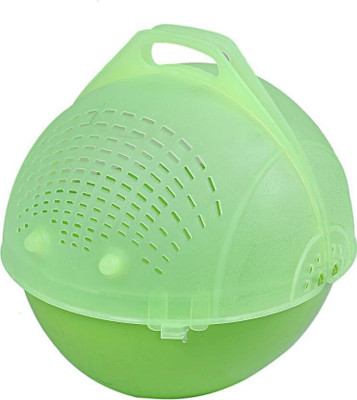 WebDealz Collapsible Colander(Multicolor Pack of 1)