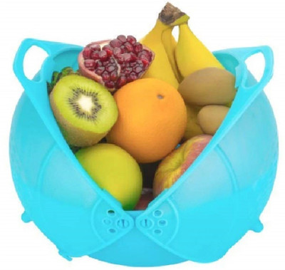 Shri Jee Collapsible Strainer(Blue Pack of 1)