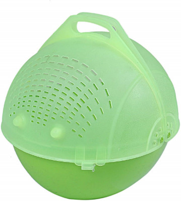 Shri Jee Collapsible Strainer(Green Pack of 1)