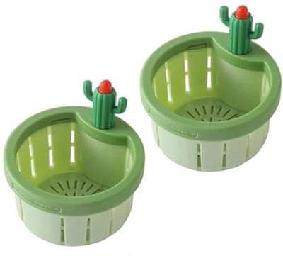 Gyanadh Collapsible Strainer(Multicolor Pack of 2)