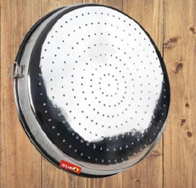 sun1 Sun1-Stainless Steel Round Shape Strainer(Multi Grain Strainer-10x3) Strainer(Silver)