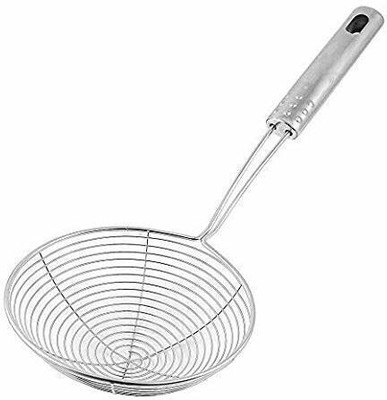 LSARI Deep Fry/Mesh Strainer/Jhara/Puri Strainer Colander(Multicolor Pack of 1)