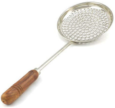 DCENTA Colander sieve stainer strainer Pack of 1,Steel_4 Strainer(Steel Pack of 1)