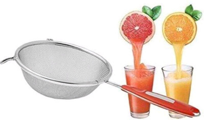 LSARI Stainless Steel Soup and Juice Strainer, Chai Channi for Kitchen Use Strainer(Multicolor Pack of 1)
