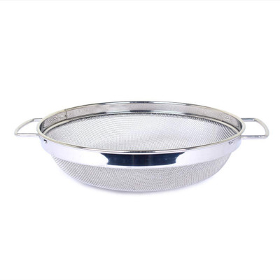 Urbanware Stainless Steel Heavy Duty Puran Jali/Multi-Purpose Strainer Colander(Silver Pack of 1)