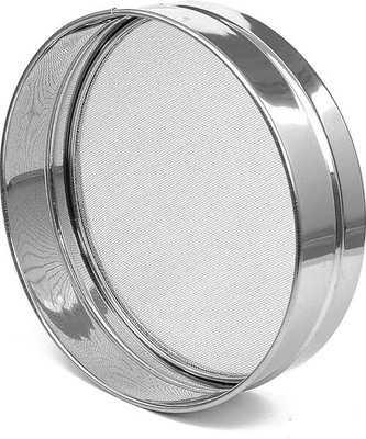 singhbrothers Stainless Steel Fine Mesh Strainer Sieve(Silver Pack of 1)