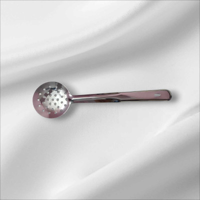 RKR ENTERPRISES skimmer for cooking Sieve(Silver Pack of 1)