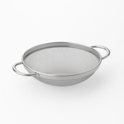 ABC Stainless Steel Strainer Collapsible Strainer(Silver Pack of 1)