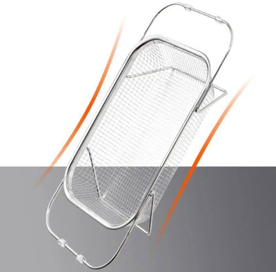 SKSOPPY Strainer Basket for Kitche Strainer(Silver Pack of 1)