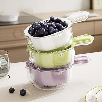 COZYZORO Collapsible Strainer(Multicolor)