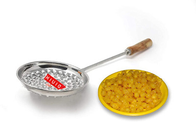 DINIX Steel Boondi Jhara Collapsible Strainer(Steel Pack of 1)