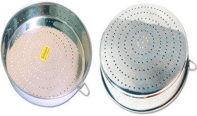 sahajavi Sahajavi Pure Stainless Steel Multi Grain Strainer (11x3 Inch) Sieve(Silver Pack of 1)