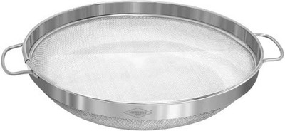 Urbanware Stainless Steel Puran Jali Small /Chalani/Strainer Mesh for Sieving and Pulping Colander(Silver Pack of 1)