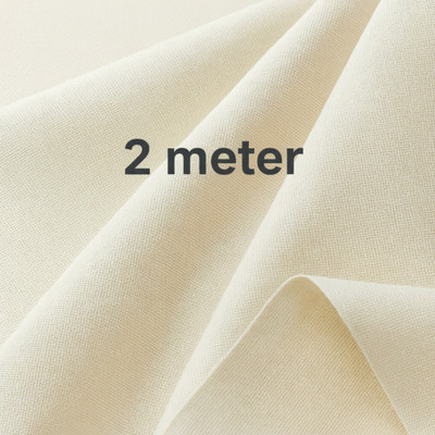 Aarnikawrap Canvas Series Cotton Fairly Hard Canvas Roll (Set of 1)(Off-White)