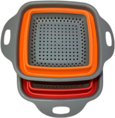 kesava KESAVA - Collapsible silicone kitchen strainer Collapsible Strainer(Multicolor)