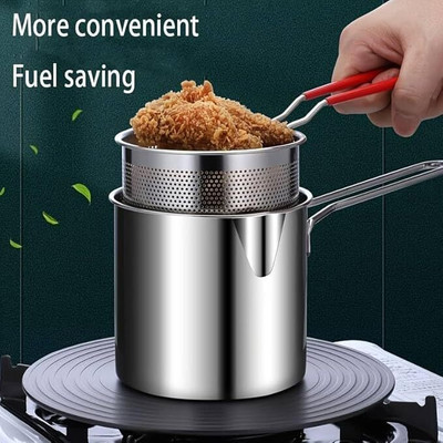 crimpson Mini-deep-oil-fryer 1.2 L Electric Deep Fryer