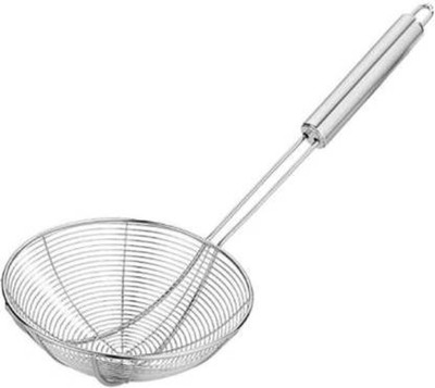 WokHouse Deep Fry Strainer Heavy Quality Strainer Strainer(Silver Pack of 1)